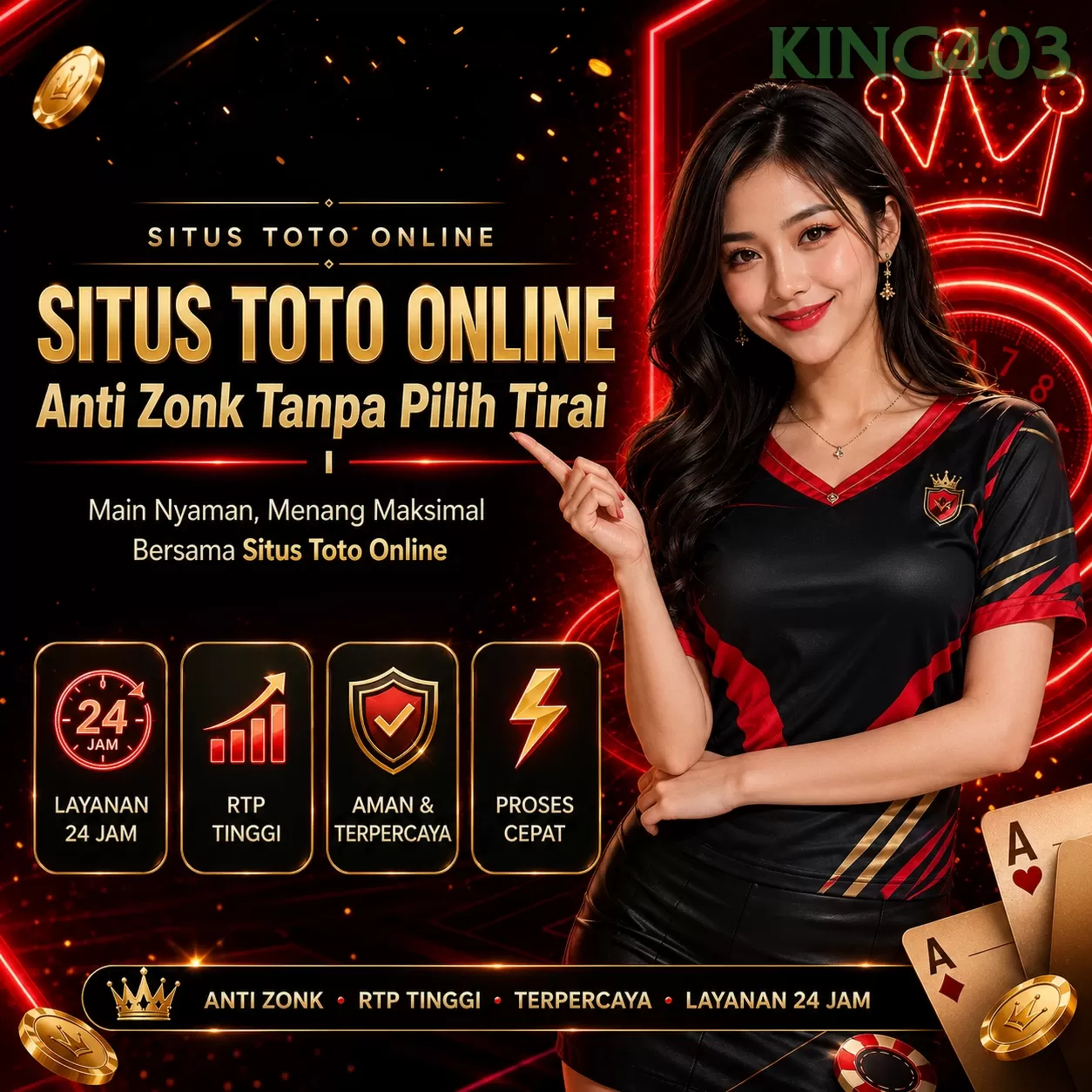 Berbagai Jenis Permainan yang Tersedia di king403