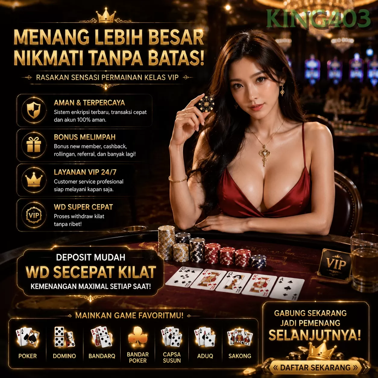 Mengulik Keunggulan dan Fitur dari king403